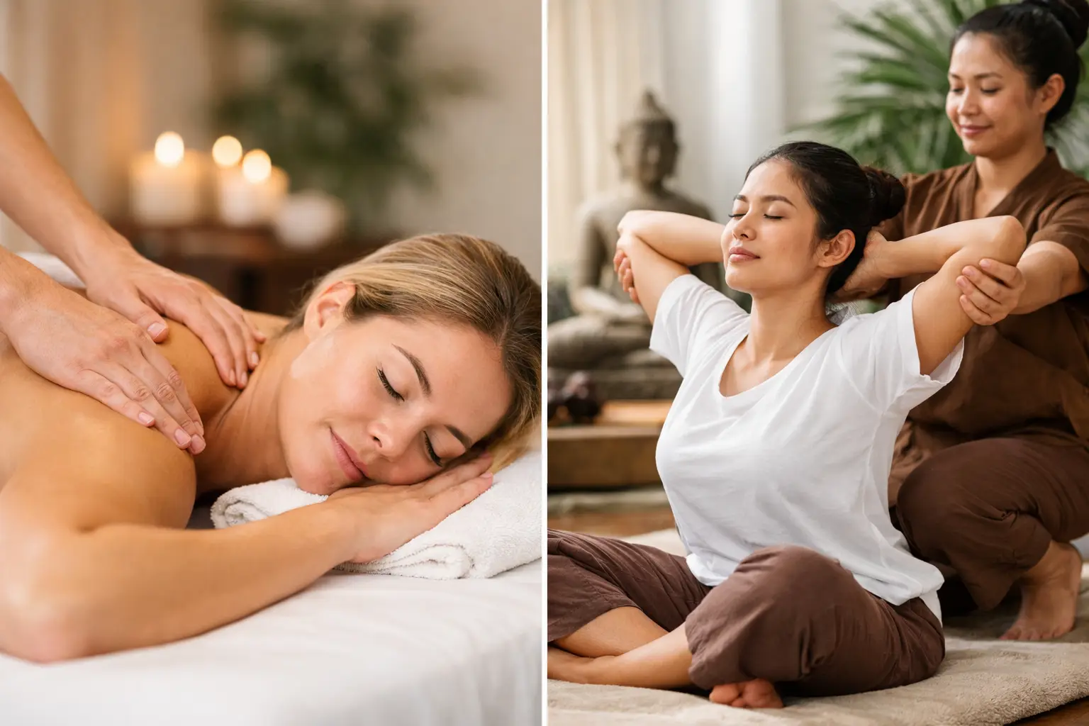 Swedish Massage vs Thai Massage for Your Needs